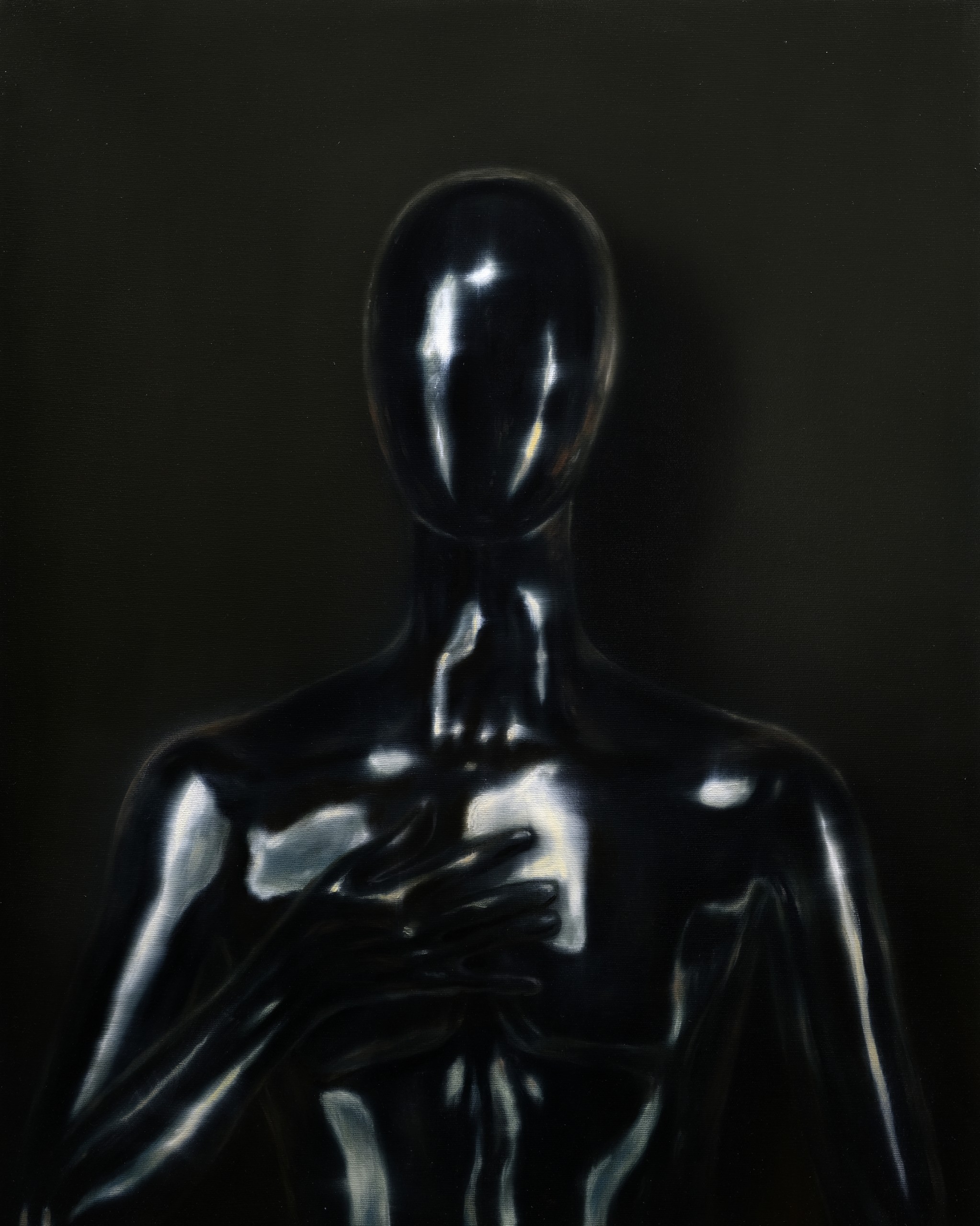 Them Or Sometimes The Person You Know Is Not You Oil On Canvas 60x75cm 2025