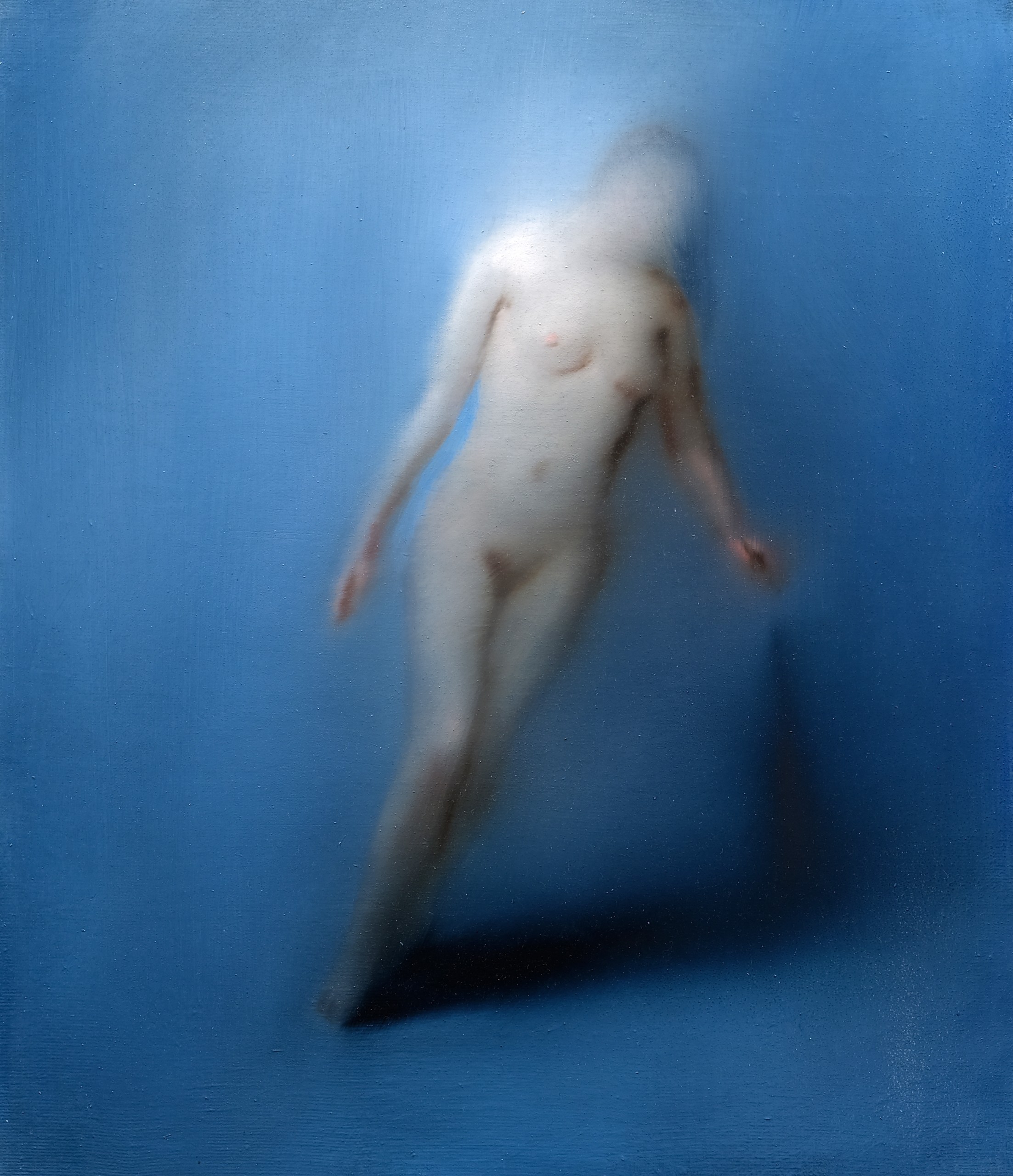 The Shade You Lean On Oil On Canvas 34x40cm 2025
