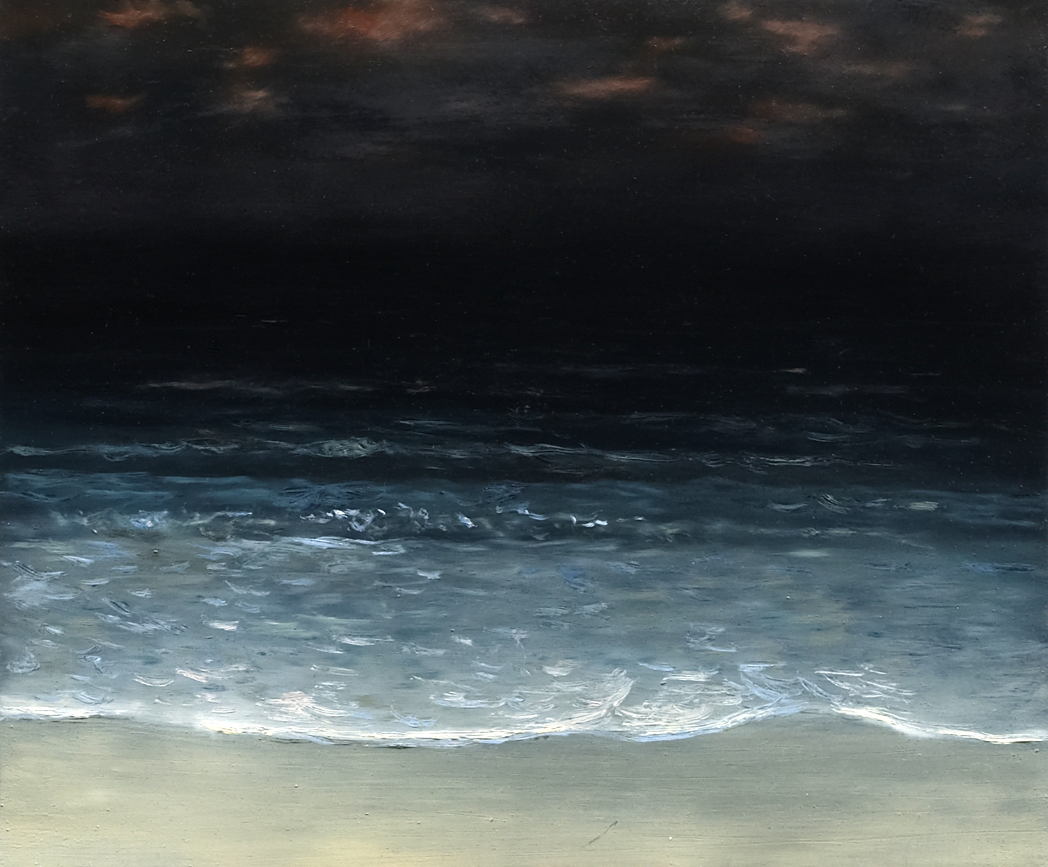 Tense And Fragile Oil On Wood 20x17cm 2025